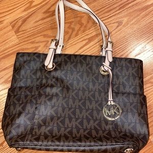 Brown MK tote